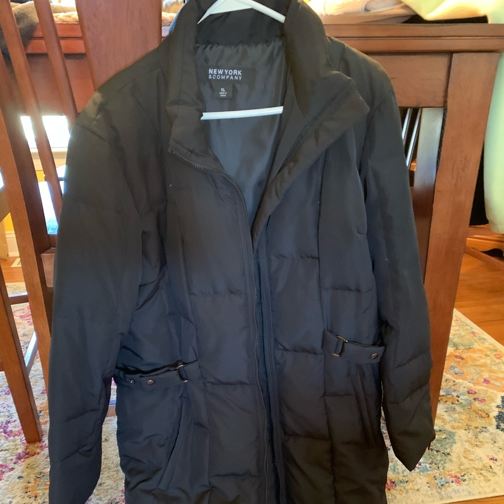 New York co black down jacket